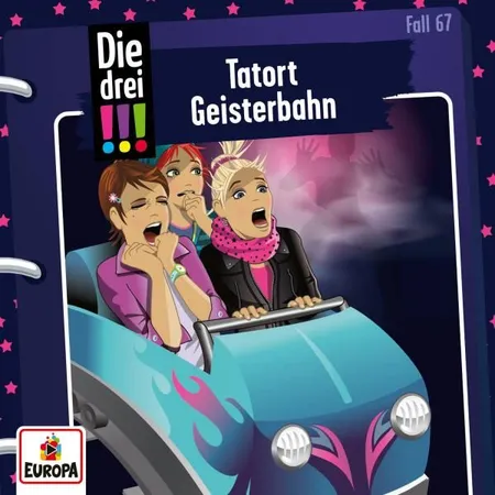 KOSMOS Hörspiel CD Die drei !!! 67 - Tatort Geisterbahn