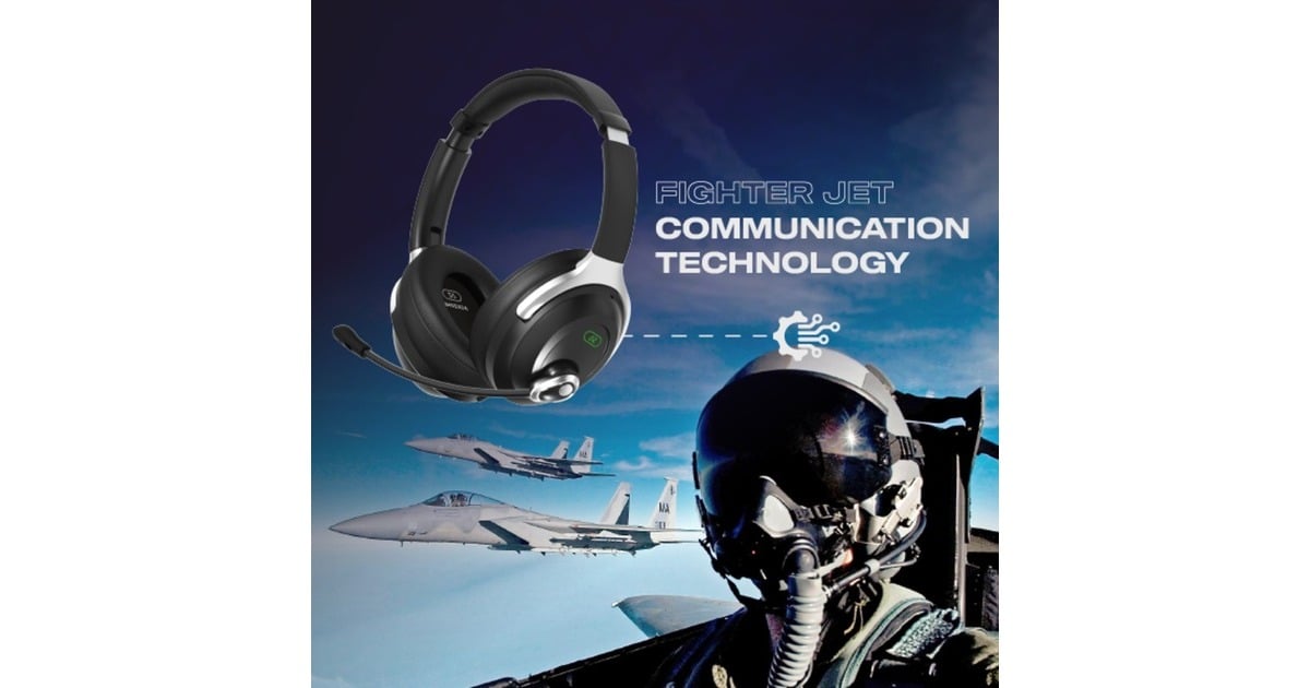 AceZoneA-Spire ANC  over-ear gaming headset  (Zwart/zilver, PC, PS4, PS5, Xbox Series X|S, Switch, Mobile)