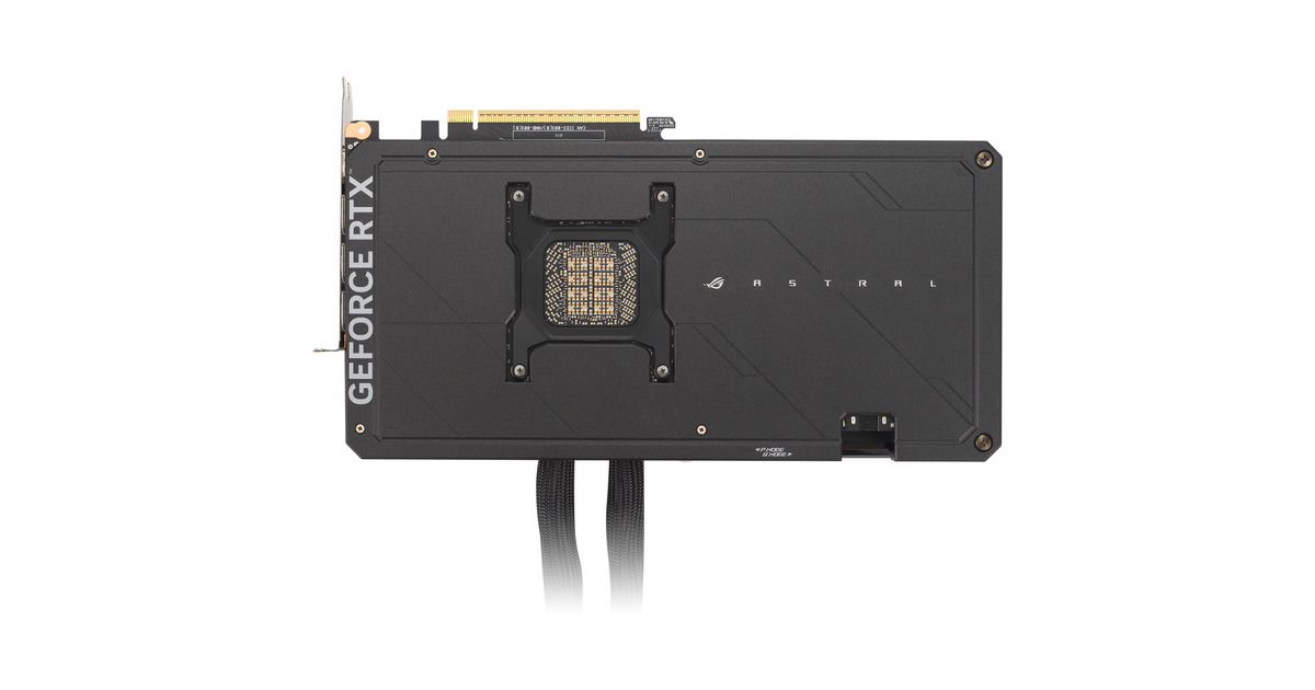 ASUSROG Astral LC GeForce RTX 5090 OC grafische kaart  (3x DisplayPort, 2x HDMI 2.1, DLSS 4)