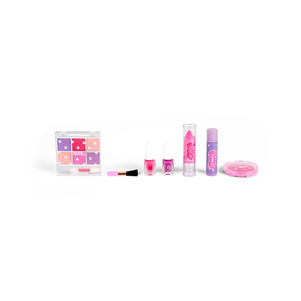 Create It! make-up set - roze/turquoise