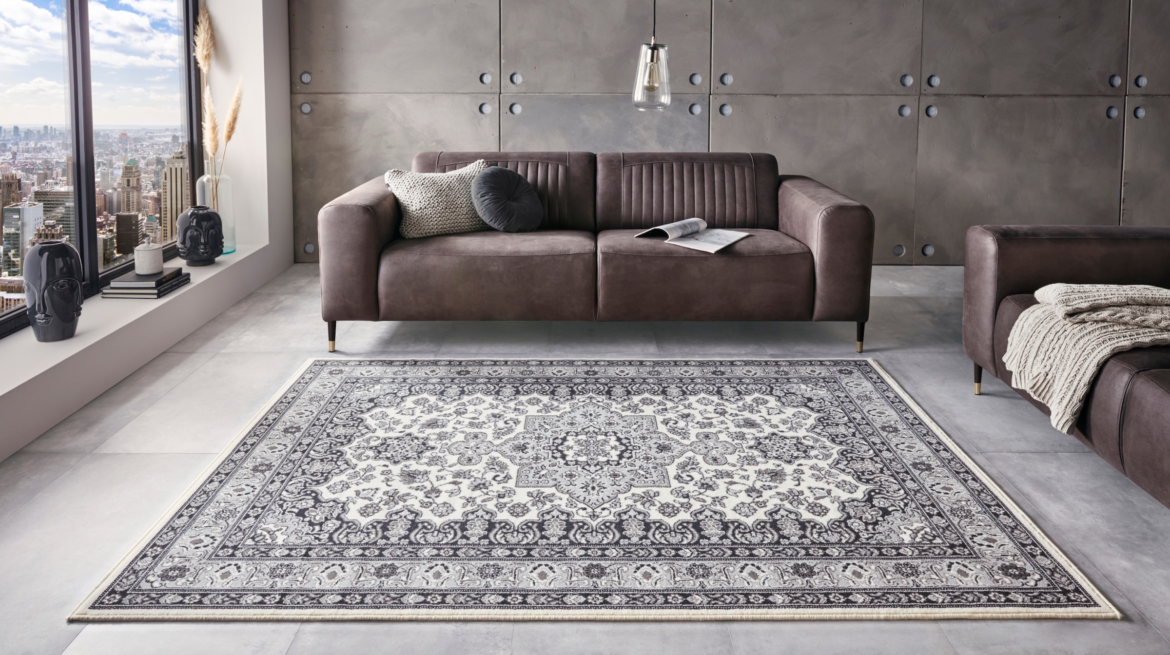 HANSE Home Teppich »Parun Täbriz« rechteckig 9 mm Höhe Kurzflor, Orient, Läufer, Vintage, Esszimmer, Wohnzimmer, Flur