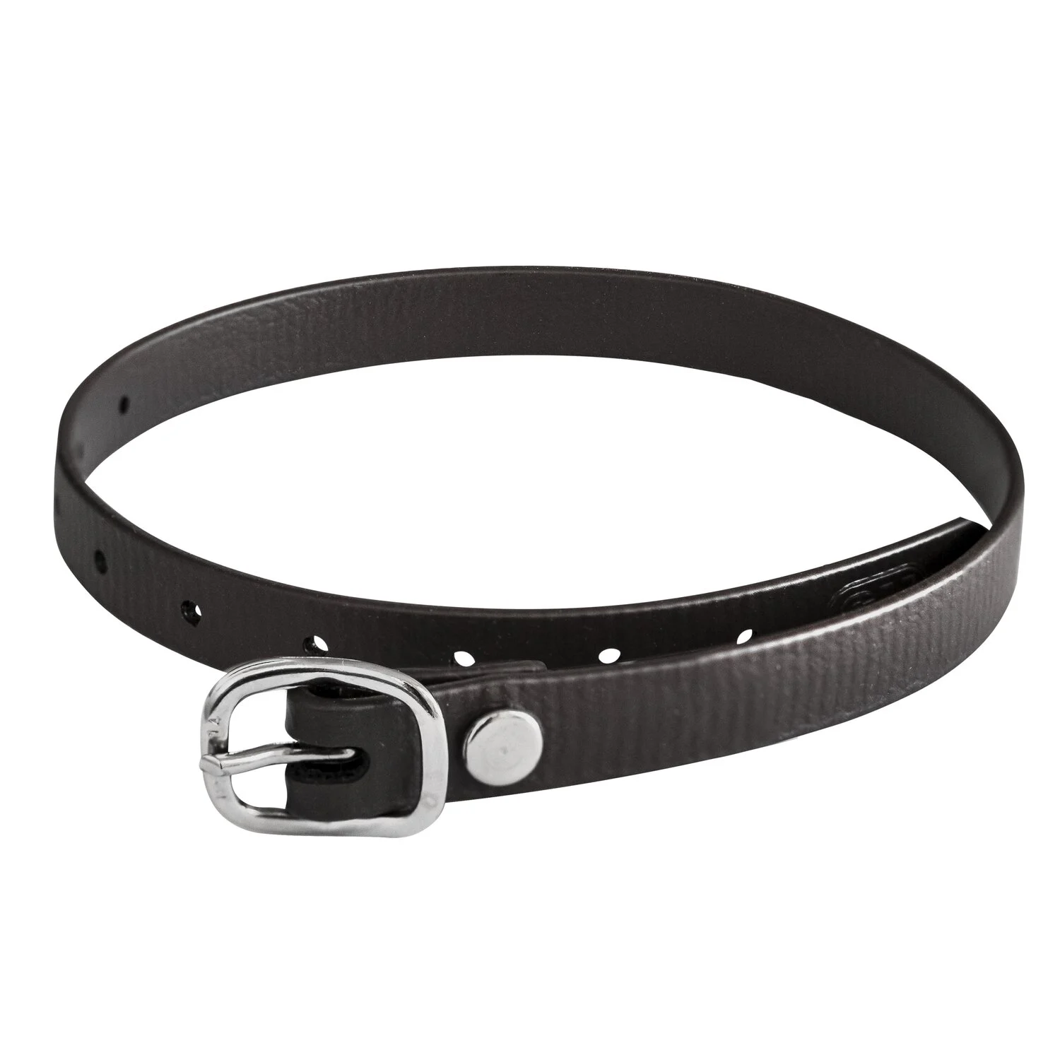 SPRENGER Sporenriemen Biothane  - schwarz - 45 cm