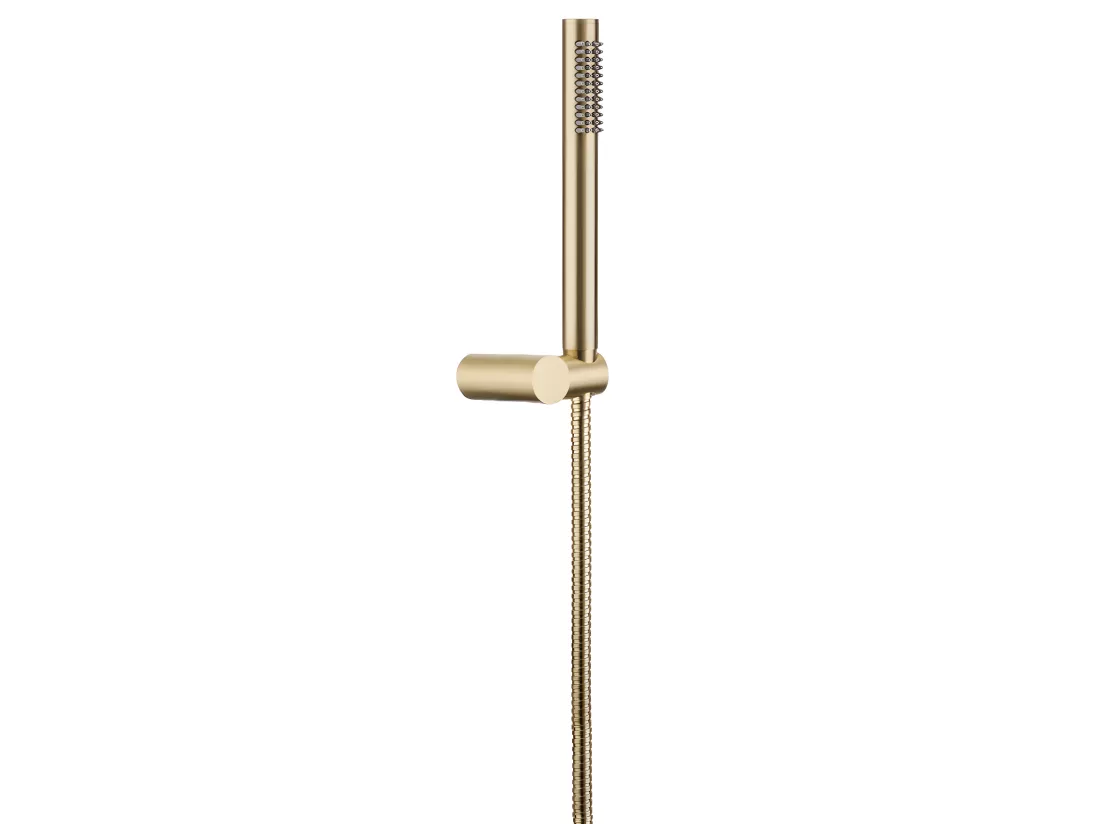 Luisa combiné support de douche or brossé 3 pièces - Essebagno