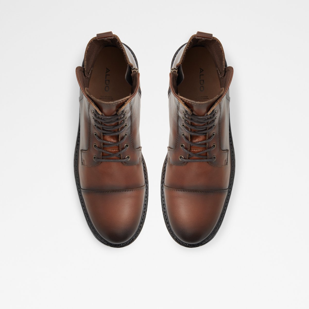 Adrardosien Dark Brown Men Lace-up boots