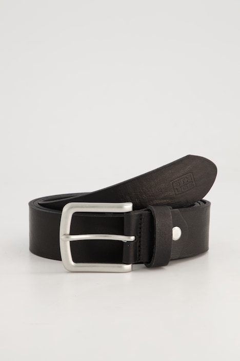 STHUGE, Ledergürtel, echtes Vollrind-Leder, Metall-Schnalle, bis 170 cm
