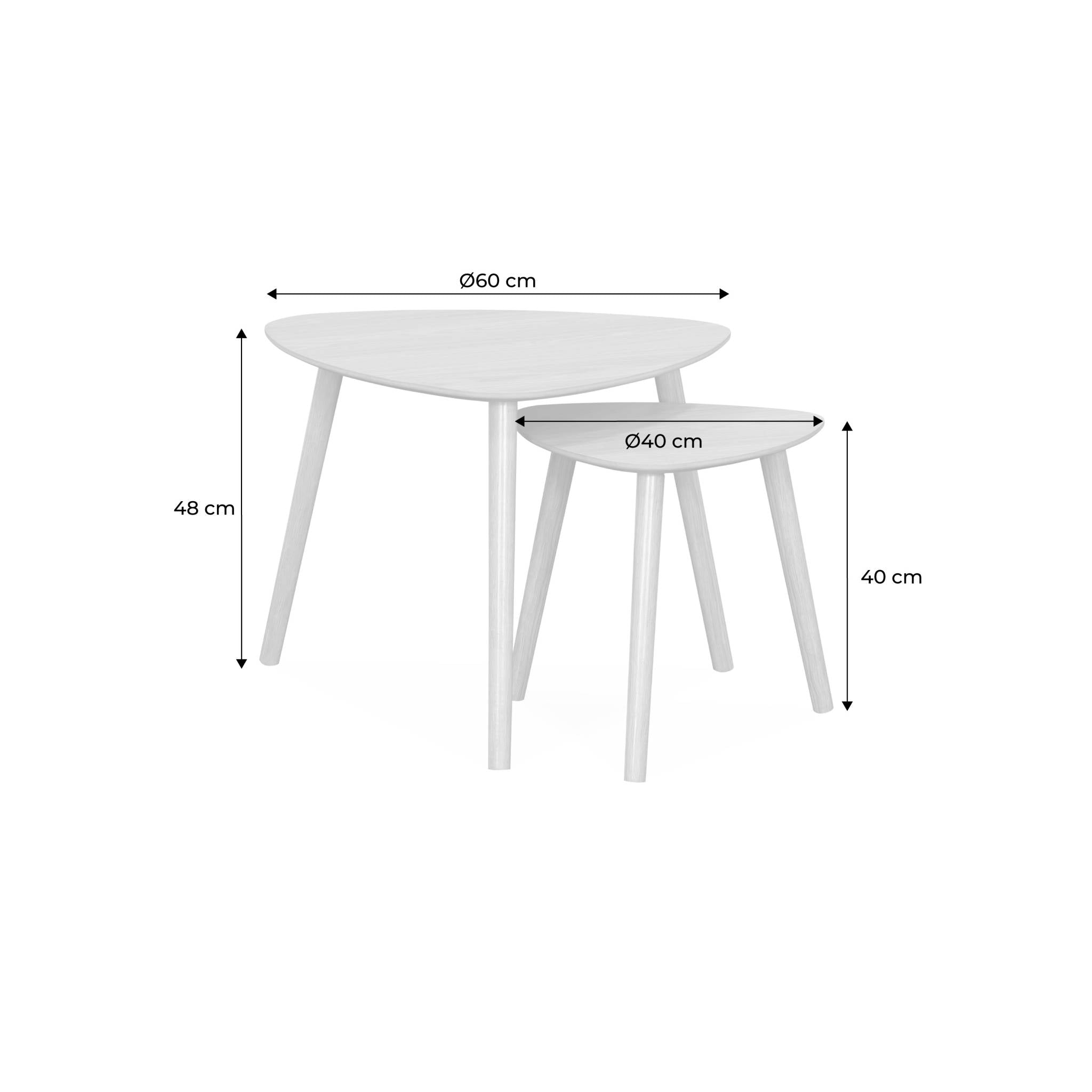 sweeek - Salontafel, set van 2