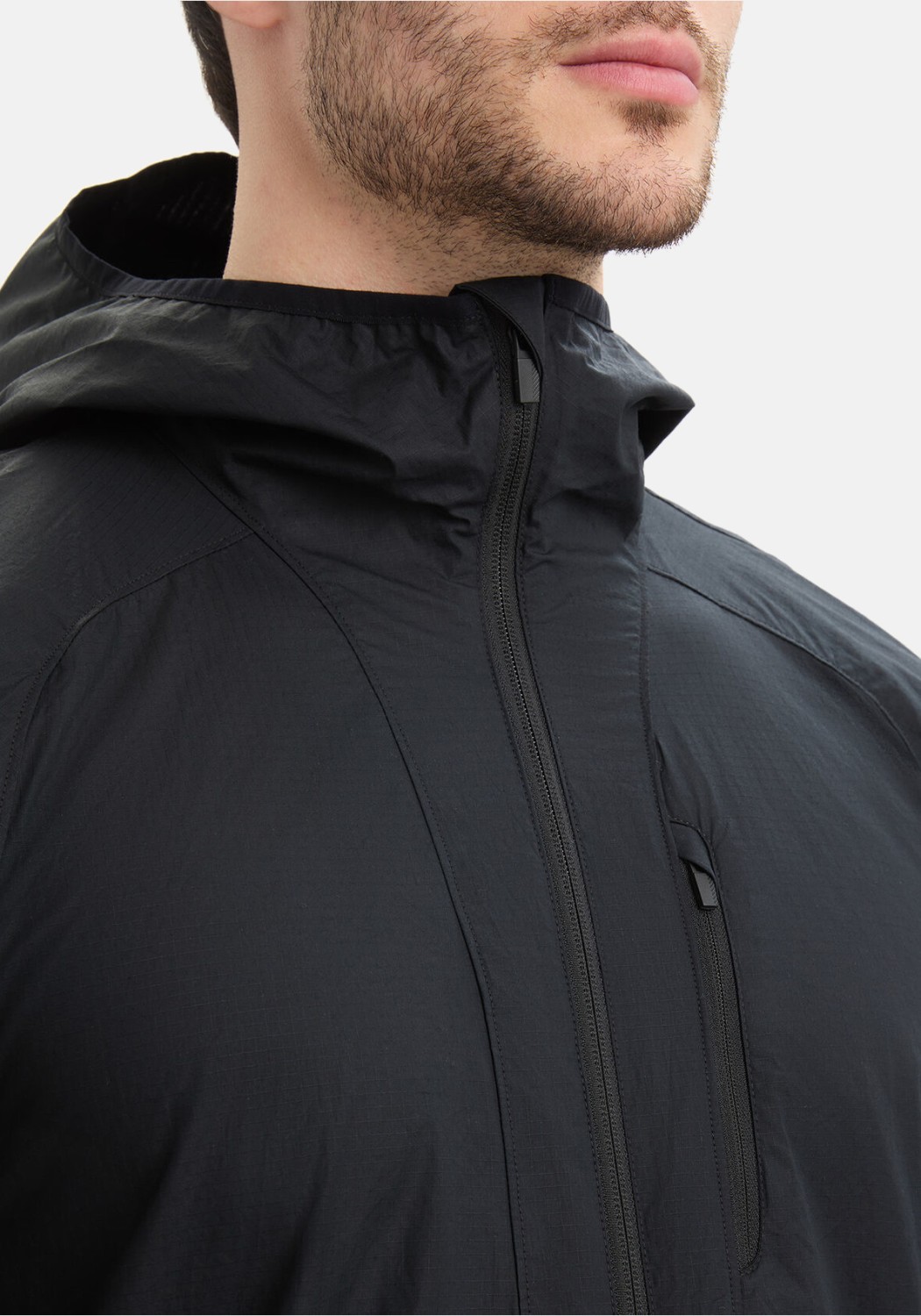 Icebreaker Herrenjacke Shell  Windbreaker Black