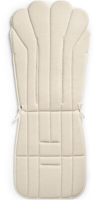 Elodie Cosy Sittepute, White Bouclé