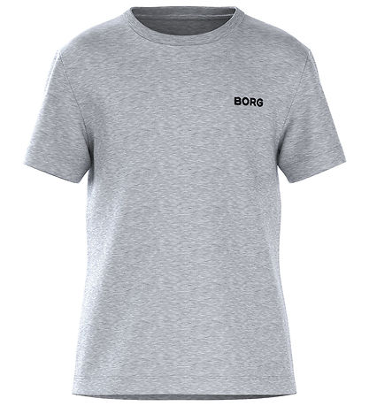 Björn Borg T-Shirt - Schloss Essential - Grau