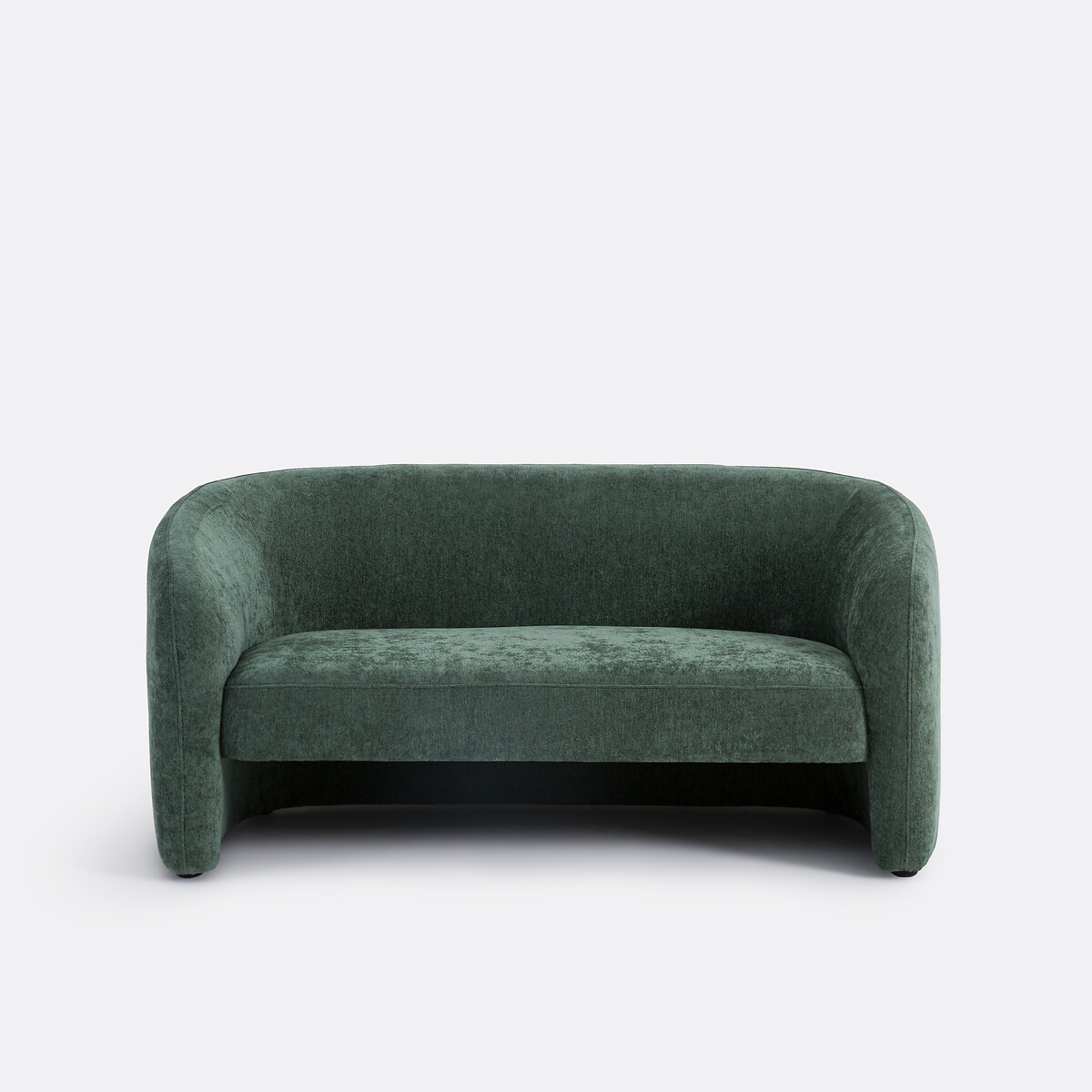 LA REDOUTE INTERIEURS<br>Sofá de 2 lugares em chenille fino, LANDINE