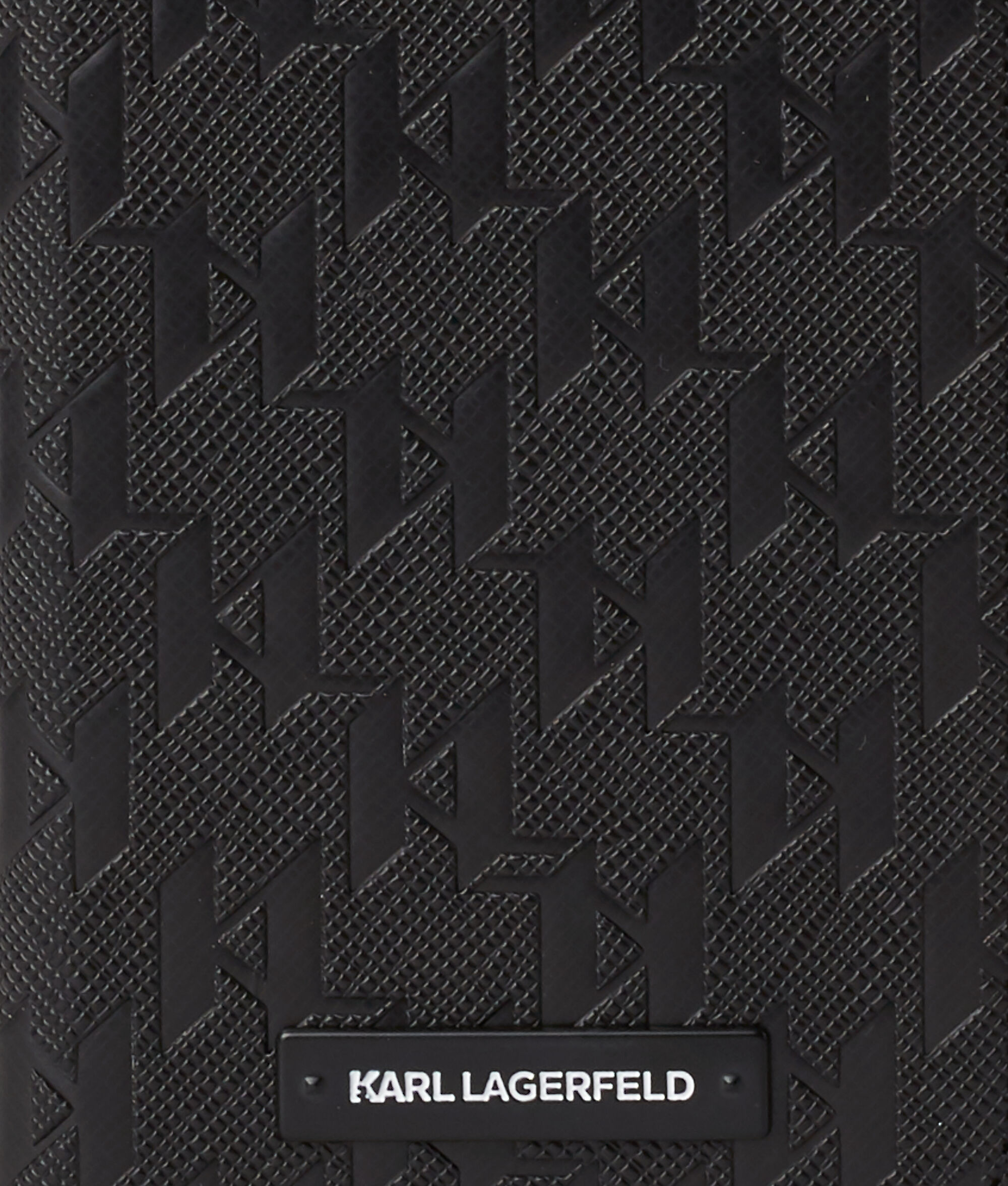 Étui portefeuille KL Monogram pour iPhone 13