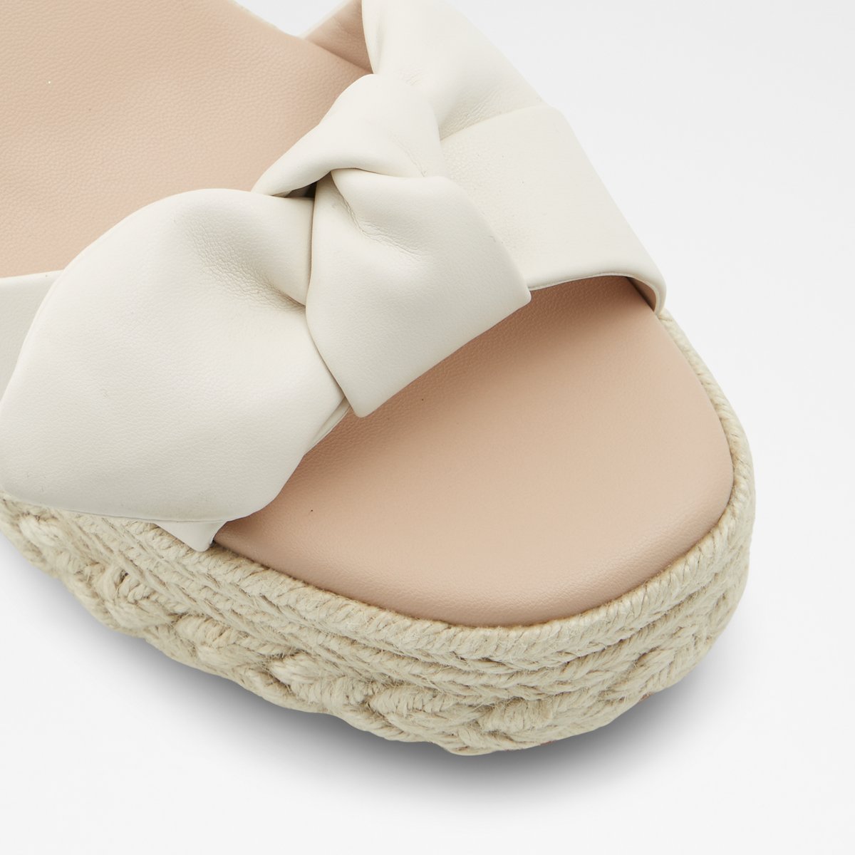 Macrama White Women Wedges & Espadrilles