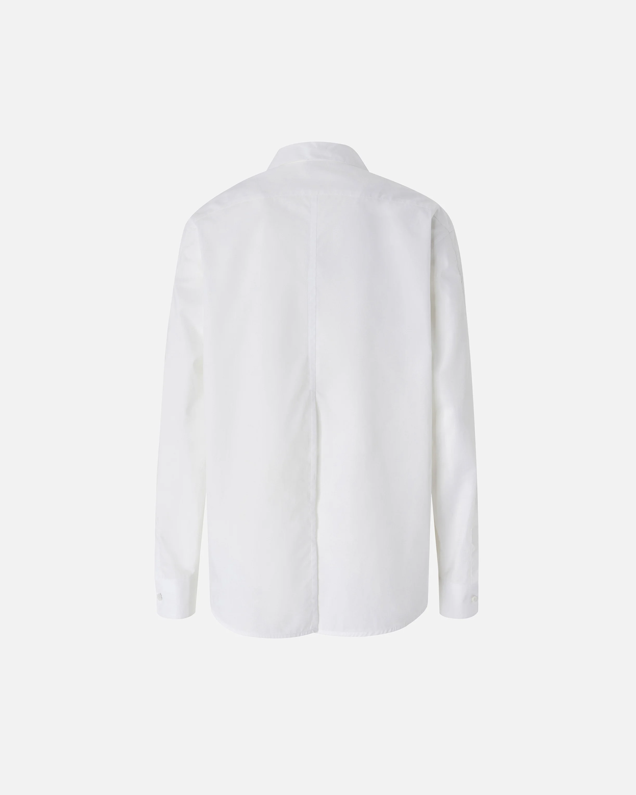 Chemise classique en popeline | Blanc