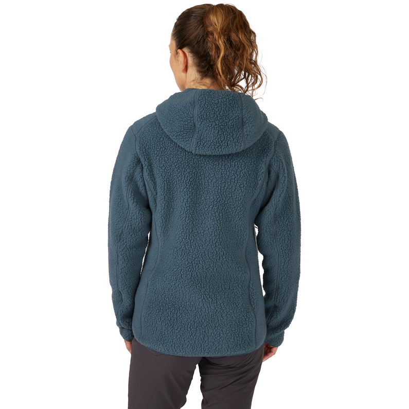 Rab Damen Shearling Hoodie Jacke