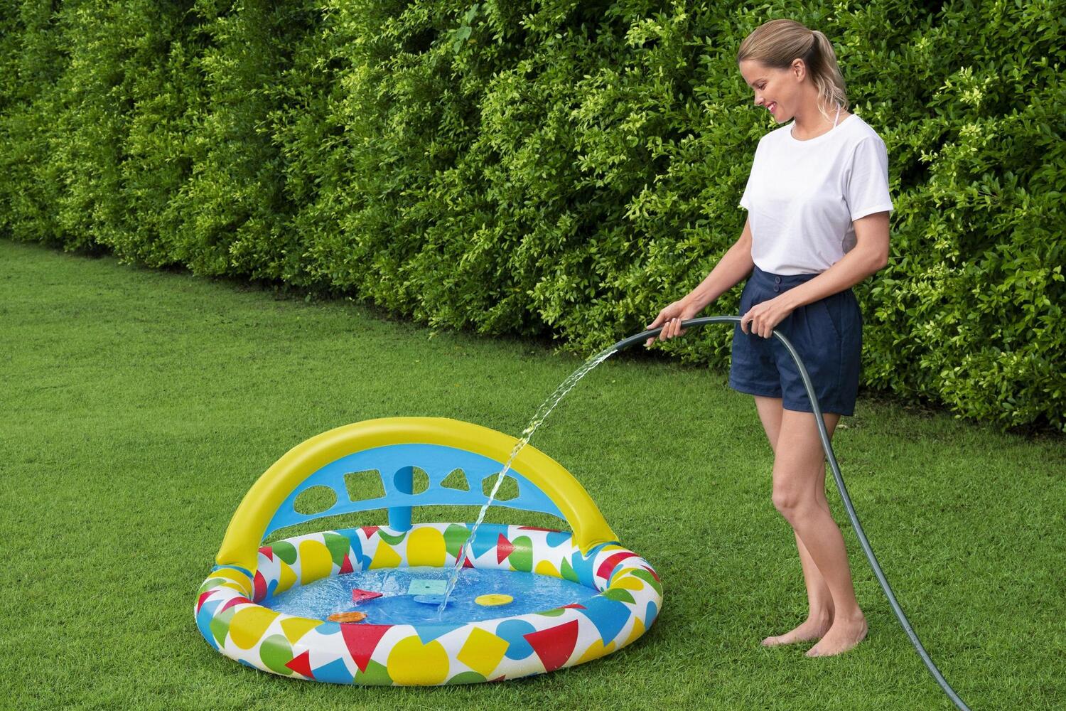 Bestway kinderzwembad Splash & Learn 120 x 117 x 46 cm