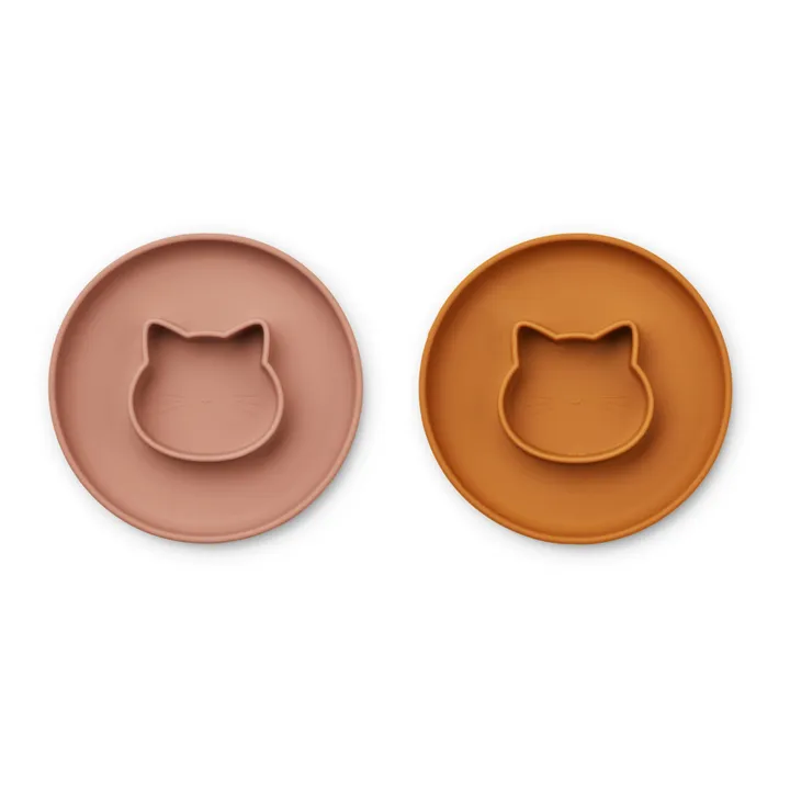 Liewood Assiettes Gordon - Set de 2 | Rose