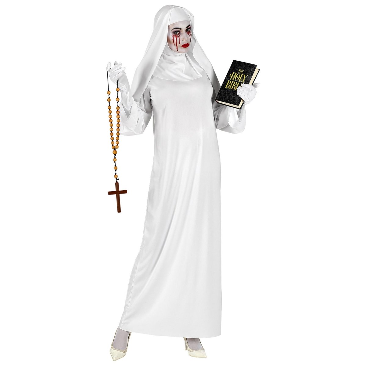 Halloween Kostuum Wit Dames Non Geest