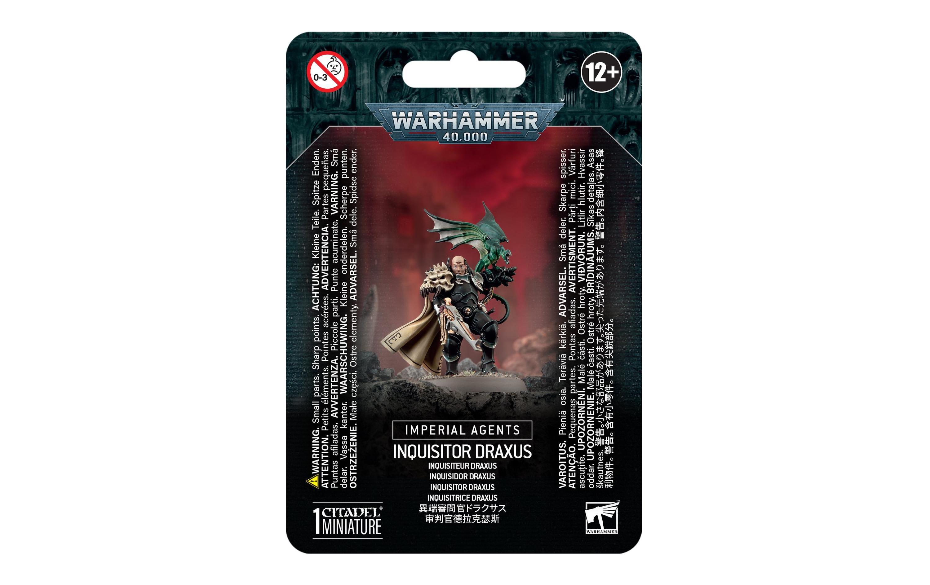 Figur Warhammer 40.000 Imperial Agents: Inquisitor DraxusWarhammer 40.000 Imperial Agents: Inquisitor Draxus Bausatz