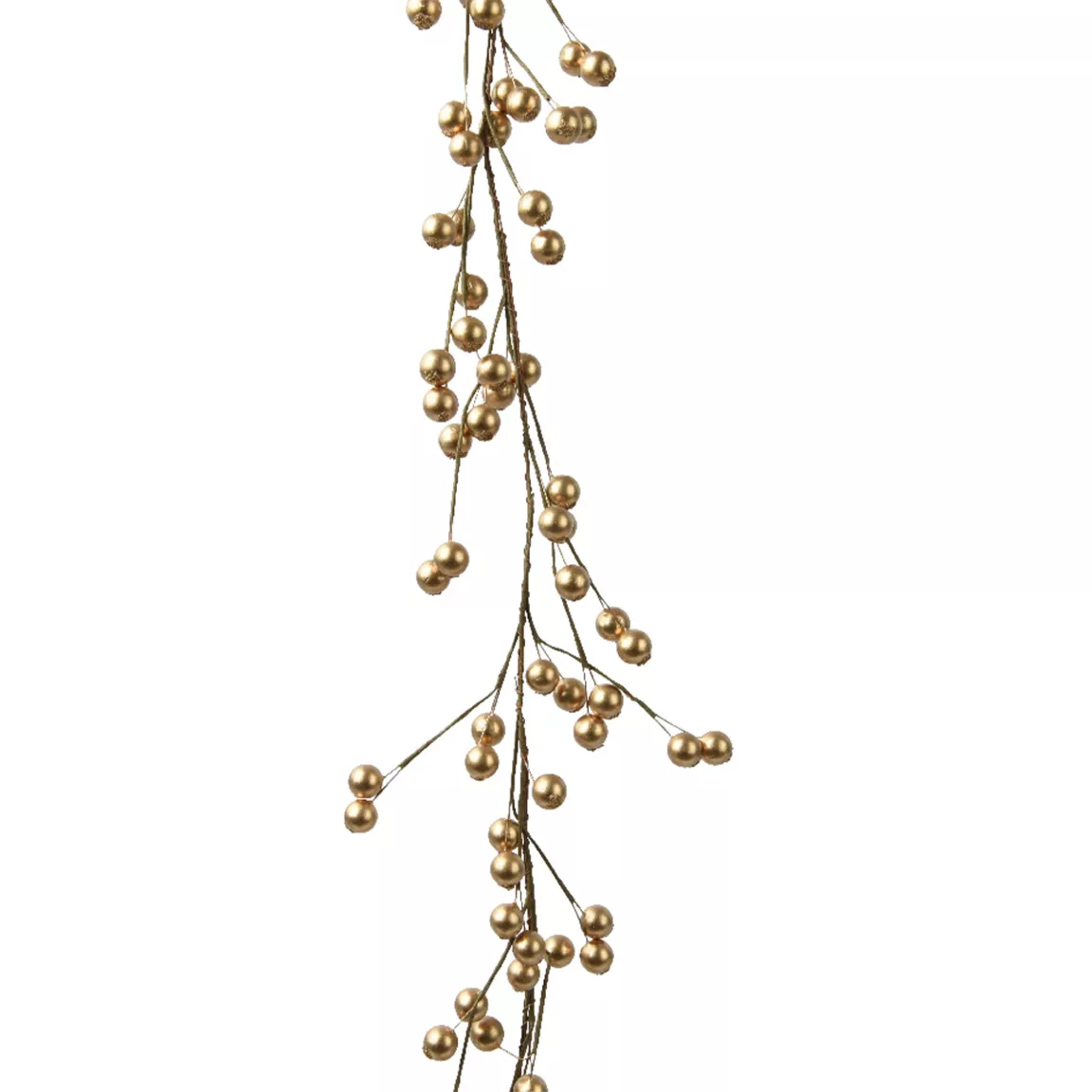 Guirlande de baies (130 cm) Christmas nature Or