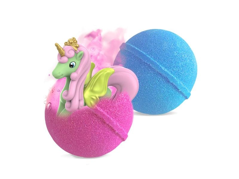 Craze Badespass Inkee Überraschungsbadekugel Galupy Unicorn Vegane Badekugel mit Einhorn-Überraschung