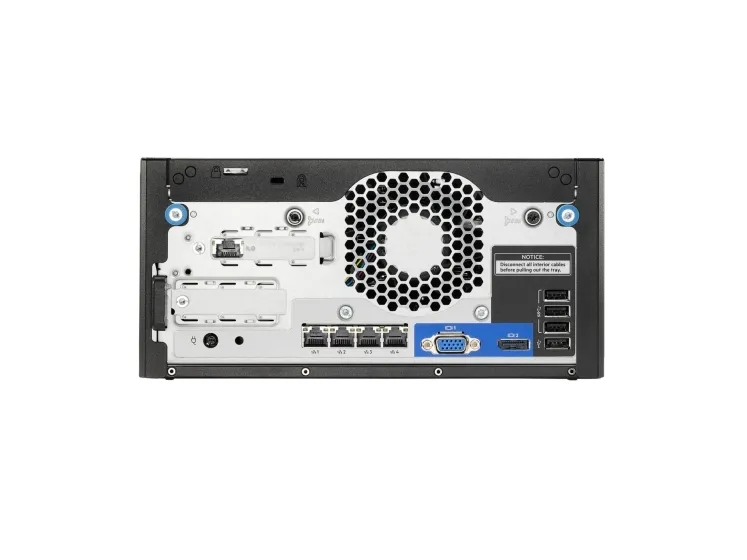 HPE ProLiant MicroServer Gen10 Plus v2 Performance 1 - Server - ultra mikro tower envejs - 1 x Xeon E-2314 / op til 4.5 GHz - RAM 16 GB - SATA - non-hot-swap 3.5