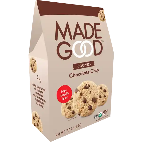 Bio Knusprige Cookies mit Chocolate Chips