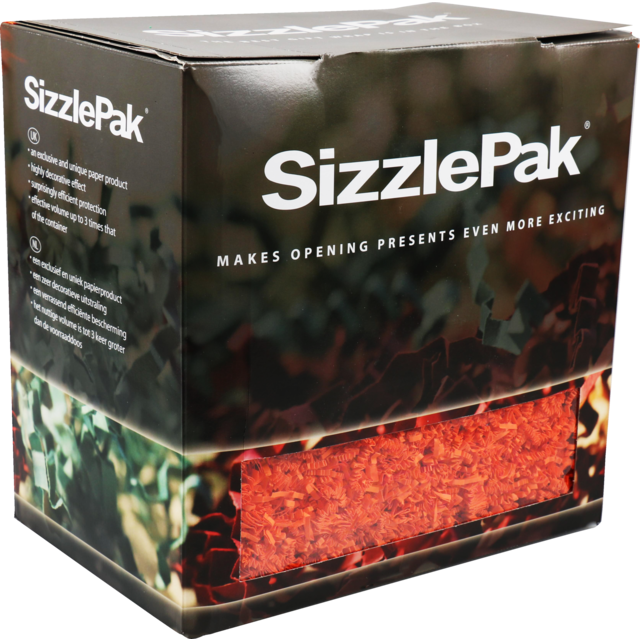 SizzlePak® Vulmateriaal, papier, 1.25kg, oranje