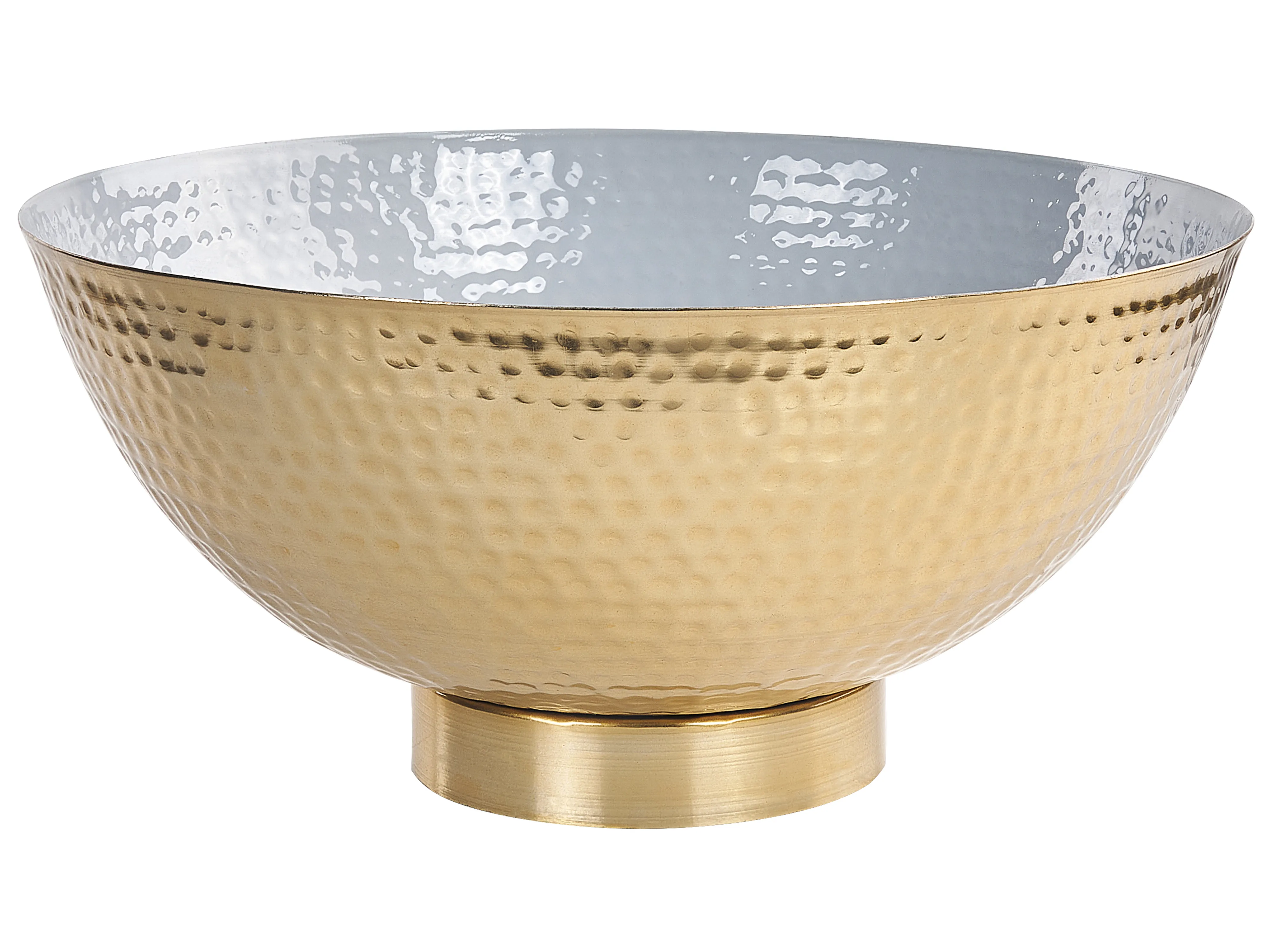 Set van 3 decoratieve schalen BARU Metaal Goud