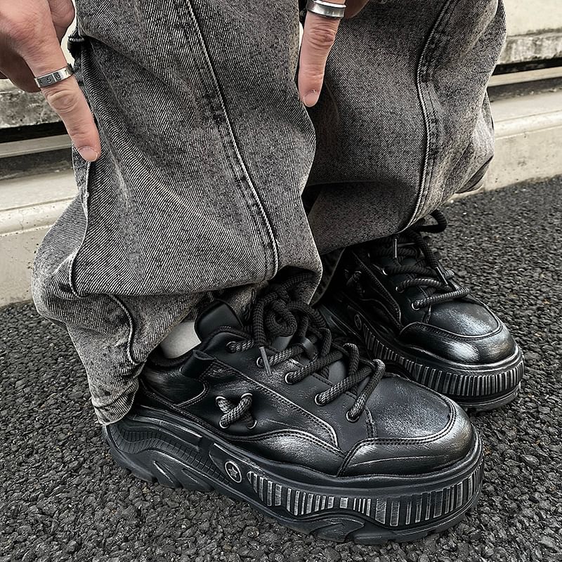 HANO - Platform Paneel Sneakers
