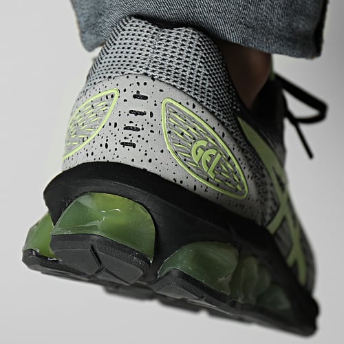 Baskets Gel Quantum 180 VII 1201A631 Black Lime Green