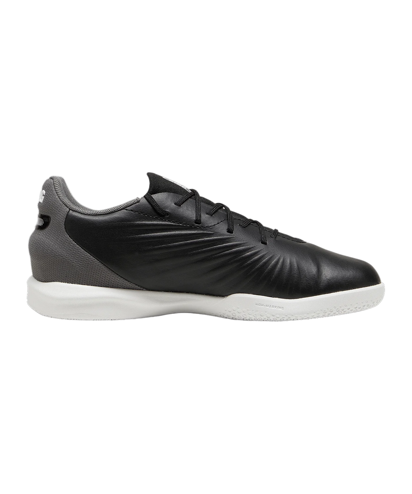 PUMA KING Match IN Eclipse Kids Schwarz Weiss F01