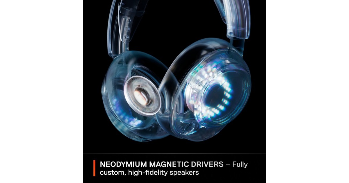SteelSeriesArctis Nova 5P Wireless over-ear gaming headset  (Zwart, Bluetooth 5.3 / 2.4 GHz, PlayStation 4, PlayStation 5, PC)