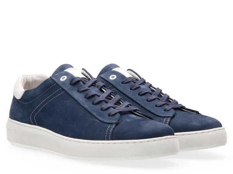 Australian Footwear Gianlucca Leather Ocean Blue-White S19