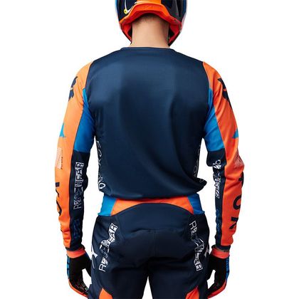 Maillot cross Fox 180 SPEC 2025 - Bleu / Rouge