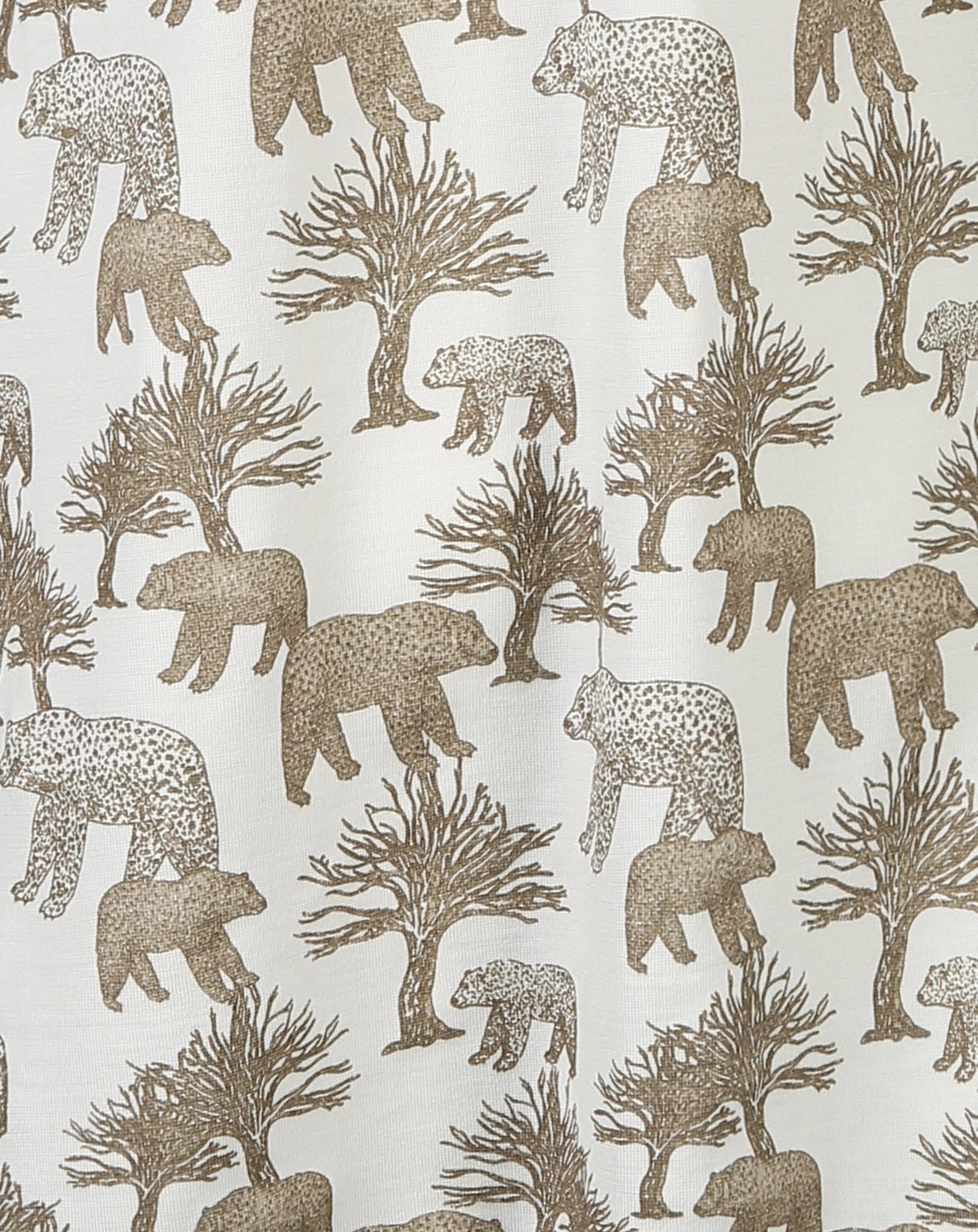 Langarmkleid 4042 LEOBEAR AOP in sand