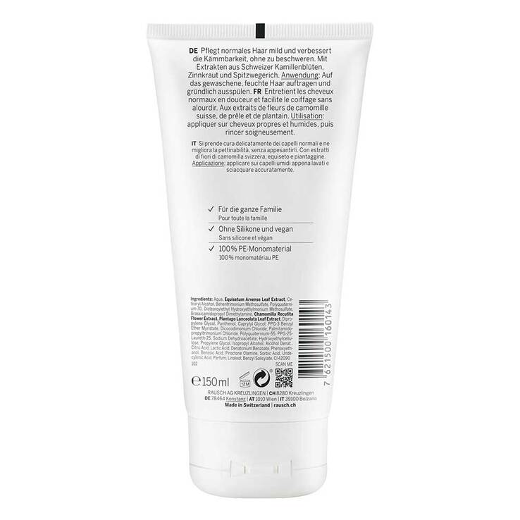 Rausch Pflege-Conditioner mit Schweizer Kräutern, 150 ml