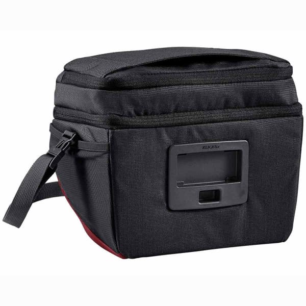Saccoche Vélo VAUDE ONTOUR BOX L (KLICKFIX READY) BLACK/CARMINE