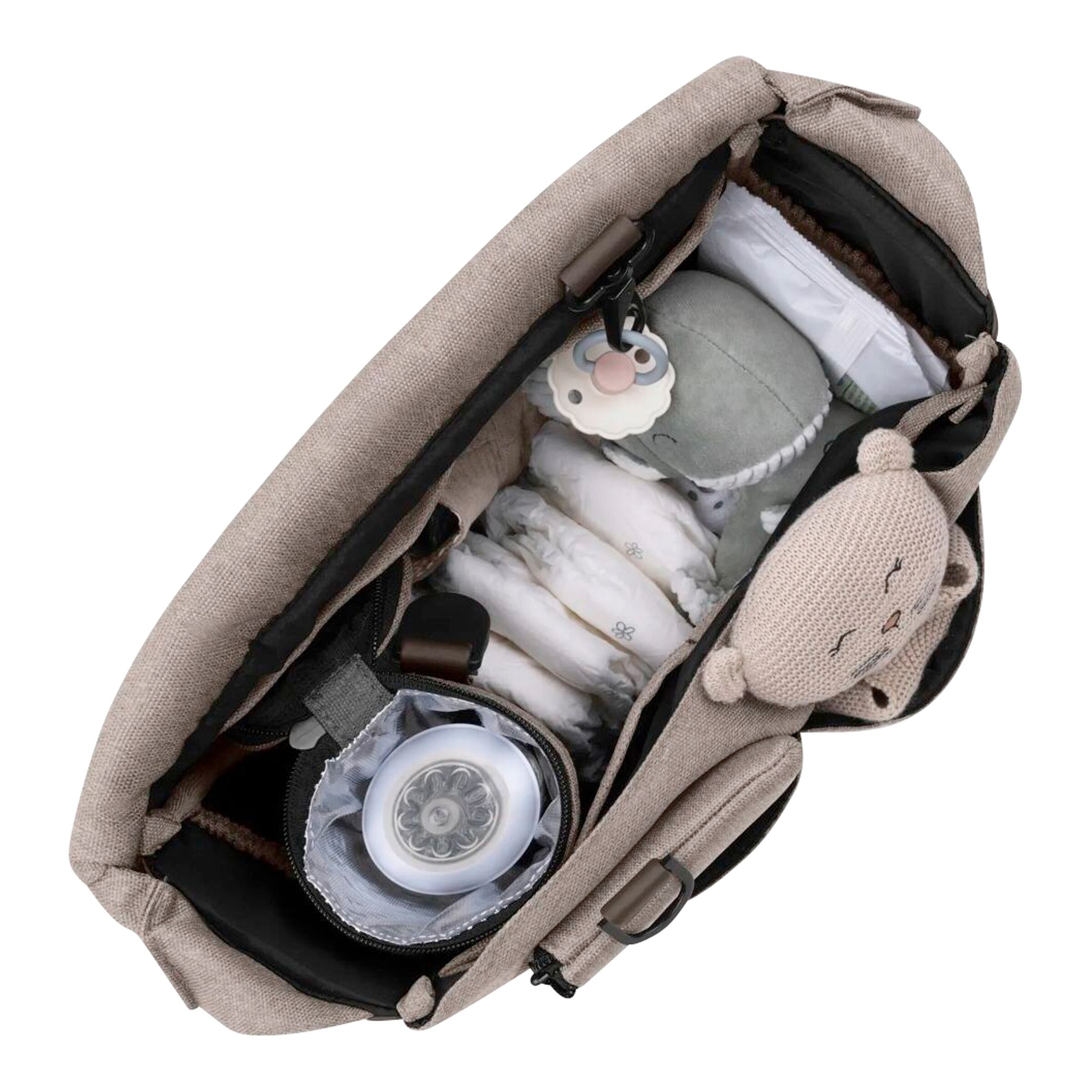 ABC Design Wickeltasche Urban camel