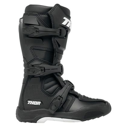 Bottes cross Thor BLITZ XR - ENFANT - Noir / Blanc