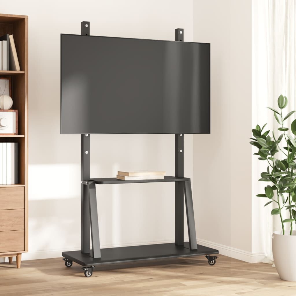 vidaXL TV-standaard op wielen voor 32-90'' TV, VESA max. 800x600 mm, 100 kg