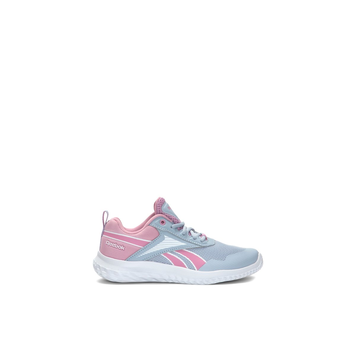 REEBOK-Rushrun5l-jg-Avec lacets - Talon plat - Rose Clair