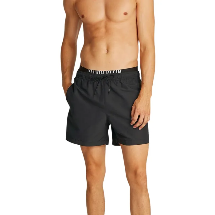 Calvin Klein Intense Power Double Waistband Zwemshort Heren