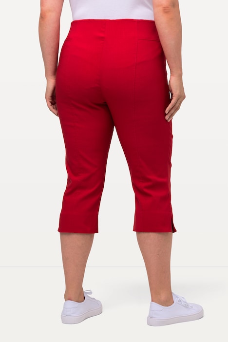 Bengalin-Capri, hochelastisch, knitterarm, Gummibund