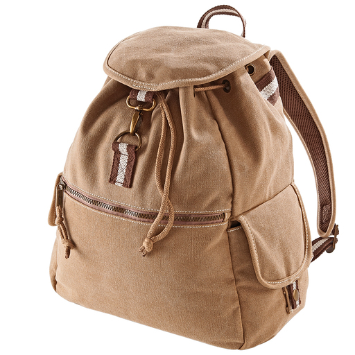 Mochila De Tela Modelo Vintage (18 Litros) Quadra