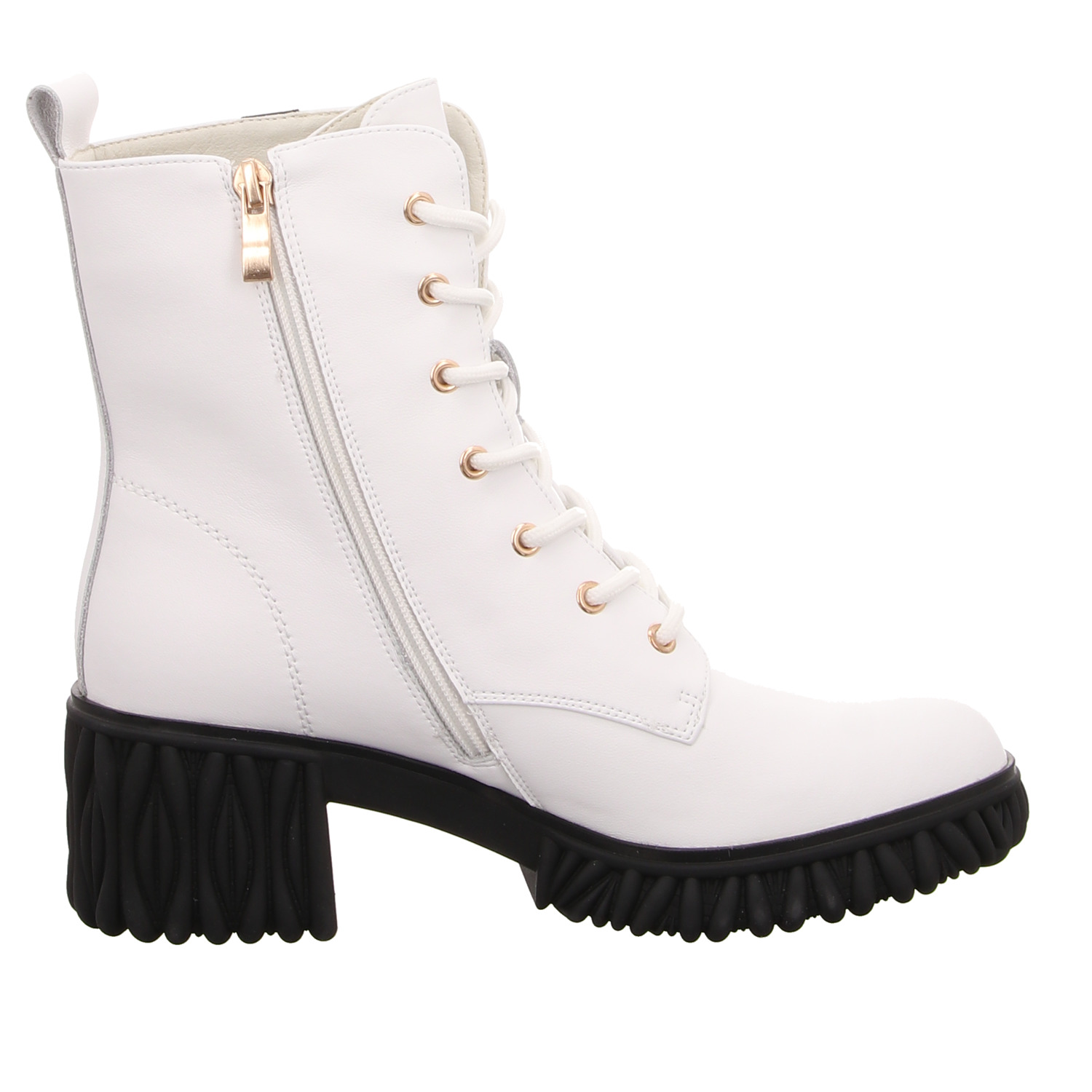 2 GO Shoe Stiefelette weiß weiss/weiss kombi