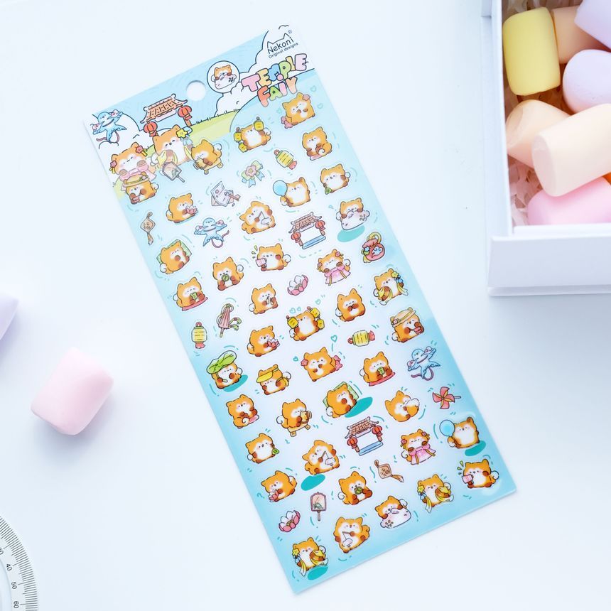 Klas 302 - Cartoon dierenstickers
