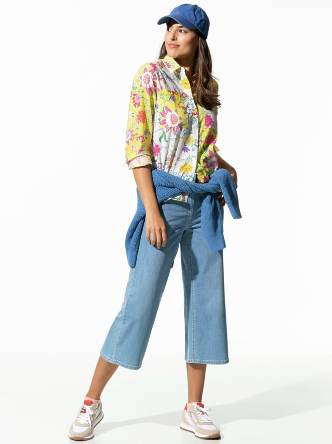 Patchwork Bluse