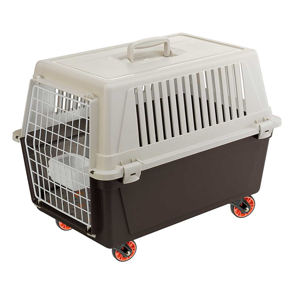 Kit de roulettes l440 porte-chiens ferplast atlas facile à utiliser, déplacement rapide