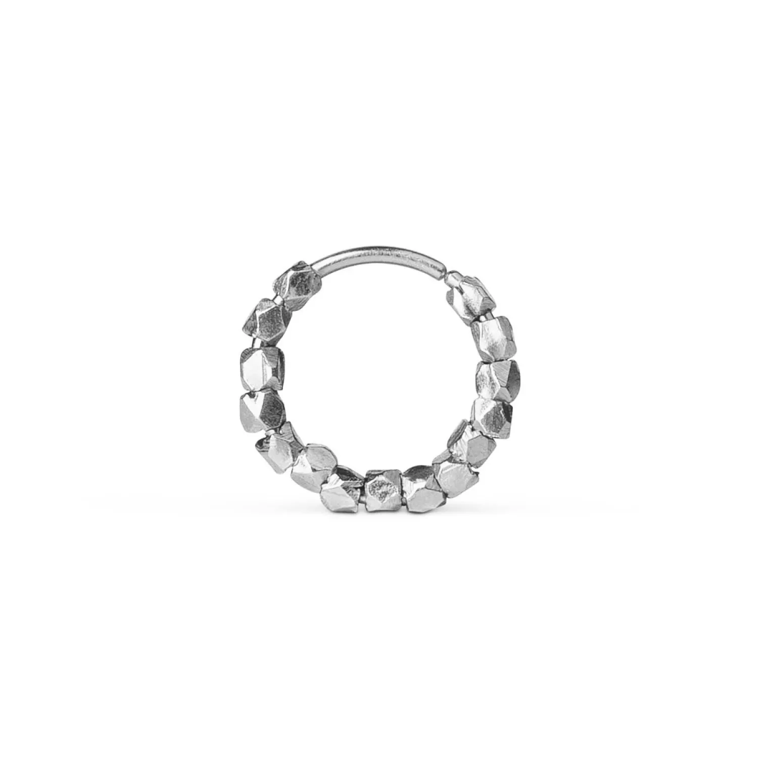 Jane Kønig Bead Twist Ørering Single Sølv JKBTEF18-S