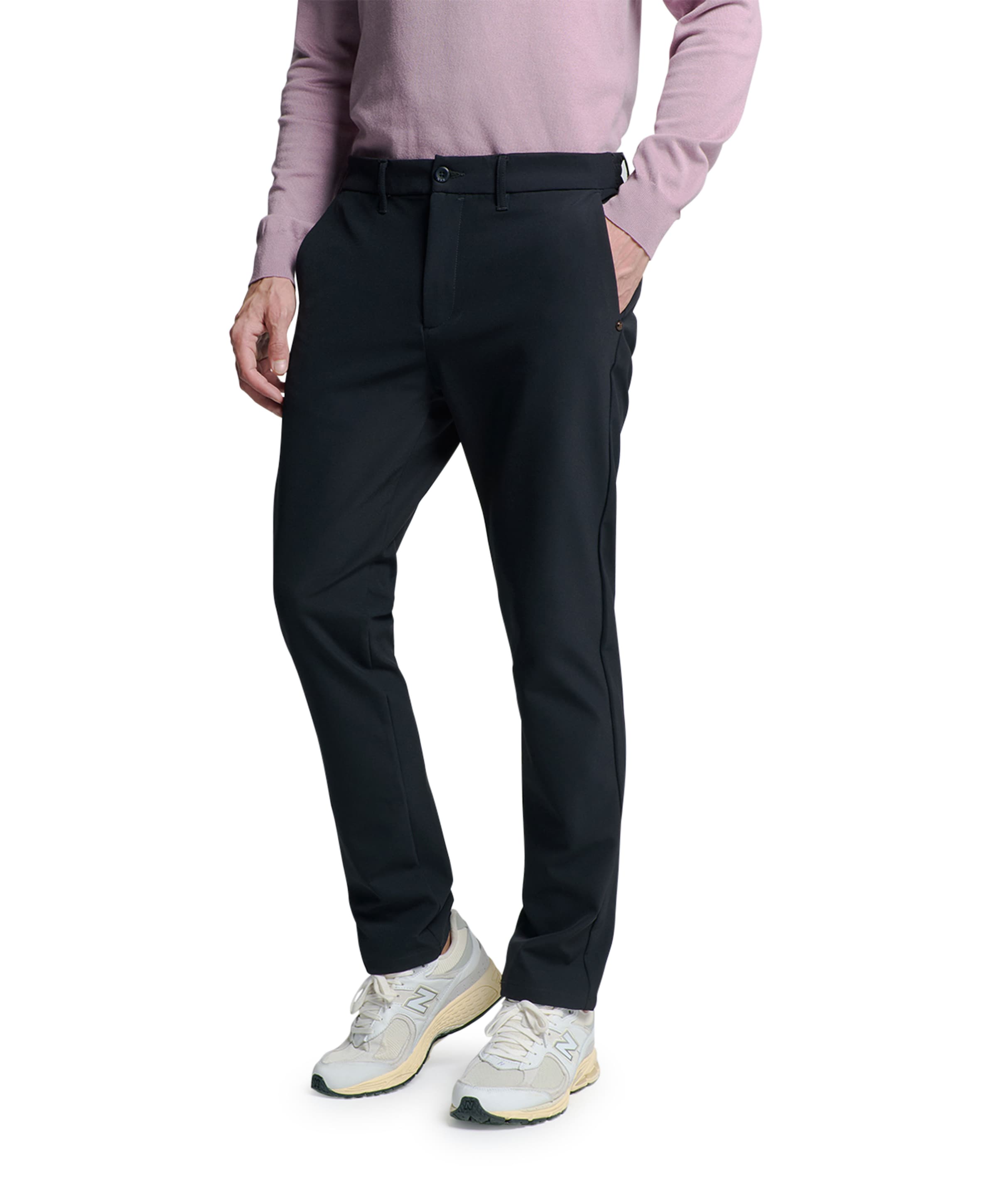 No Excess Pants Chino 4-Way Stretch Sedoc heren broek blauw